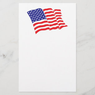 アメリカ国旗 便箋