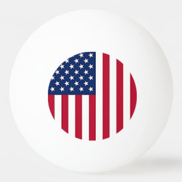 アメリカ国旗 卓球ボール