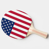 アメリカ国旗 卓球ラケット (横)