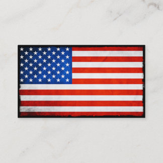 アメリカ国旗 名刺