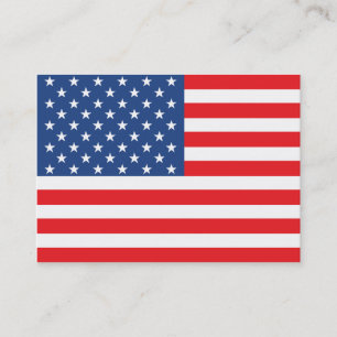 アメリカ国旗 名刺