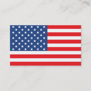 アメリカ国旗 名刺