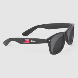 アメリカ国旗(名前) 4Tom Plastic Sunglasses サングラス