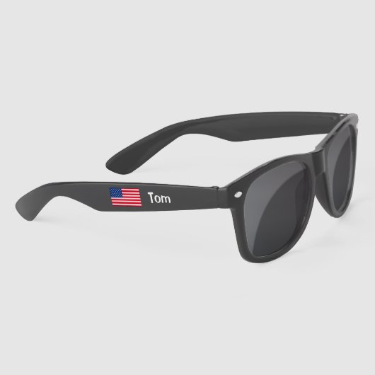 アメリカ国旗(名前) 4Tom Plastic Sunglasses サングラス (右)