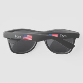 アメリカ国旗（名前） 4Tom Plastic Sunglasses サングラス