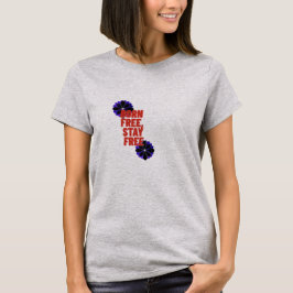 アメリカ国旗 女性用 7月4日 インディペンデンス・デー パトリオティックTシャツ Tシャツ