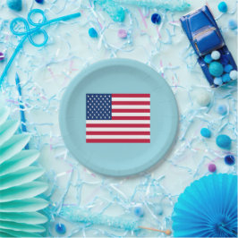 アメリカ国旗 愛国パーティー 紙皿