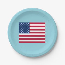 アメリカ国旗 愛国パーティー 紙皿