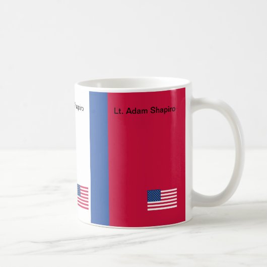 アメリカ国旗 愛国心 コーヒーマグカップ (右)