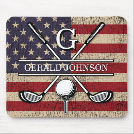 アメリカ国旗 愛国的なデザイン マウスパッド