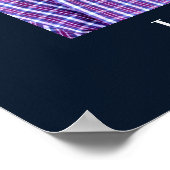 アメリカ国旗 愛国的な生命の祝祭 ポスター (角)