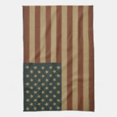 アメリカ国旗 愛国 キッチンタオル (縦)