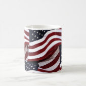 アメリカ国旗 愛国 コーヒーマグカップ (中央)