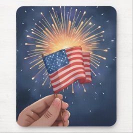アメリカ国旗 愛国 マウスパッド