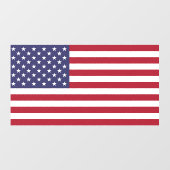 アメリカ国旗 愛国 赤 白 青 オールドグローリー ウィンドウサイン (シート)