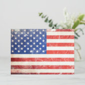 アメリカ国旗 招待状 (スタンド正面)