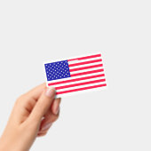 アメリカ国旗 横型 バッジ (手持ち)