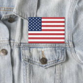 アメリカ国旗 独立記念日 缶バッジ (インサイチュ)