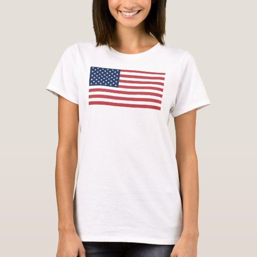 アメリカ国旗 独立記念日 Tシャツ (正面)