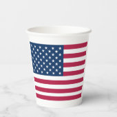アメリカ国旗 紙コップ (裏面)