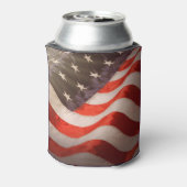 アメリカ国旗 缶クーラー (缶裏面)