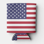 アメリカ国旗 缶クーラー (正面)