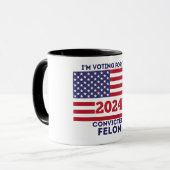 アメリカ国旗 選挙 マグカップ (正面左)