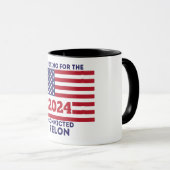 アメリカ国旗 選挙 マグカップ (正面右)