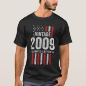 アメリカ国旗 限定版 スター ヴィンテージ 2009 Tシャツ (正面)