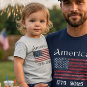 アメリカ国旗 1776年から2026年 キッズ 250周年記念