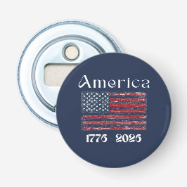 アメリカ国旗 1776年～2026年 アメリカ建国250周年記念  栓抜き