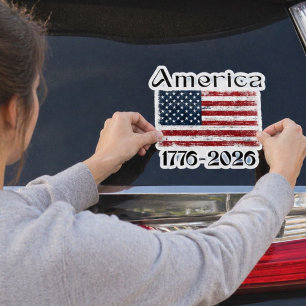 アメリカ国旗 1776年~2026年 アメリカ独立250周年記念 シール