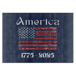 アメリカ国旗 1776年~2026年 アメリカ250周年記念 カッティングボード
