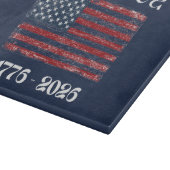 アメリカ国旗 1776年~2026年 アメリカ250周年記念 カッティングボード (角)