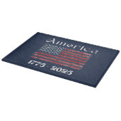 アメリカ国旗 1776年~2026年 アメリカ250周年記念 カッティングボード (角)