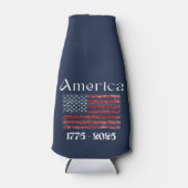 アメリカ国旗 1776年~2026年 アメリカ250周年記念 ボトルクーラー (正面)