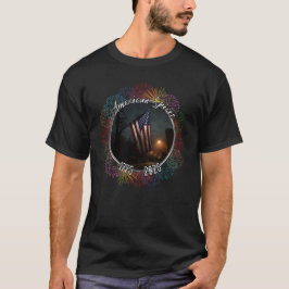 アメリカ国旗 1776 - 2026 アメリカ合衆国建国250周年記念 Tシャツ