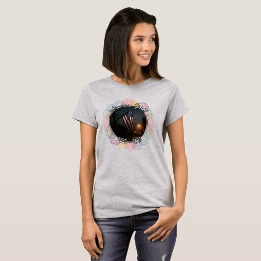 アメリカ国旗 1776 - 2026 アメリカ合衆国建国250周年記念 Tシャツ (正面フル)