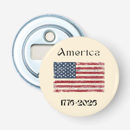 アメリカ国旗 1776-2026 アメリカ250周年記念  栓抜き