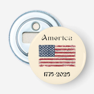 アメリカ国旗 1776-2026 アメリカ250周年記念 栓抜き