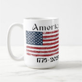 アメリカ国旗 1776-2026 アメリカ250周年 コーヒーマグカップ (左)