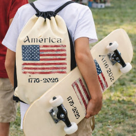 アメリカ国旗 1776-2026 アメリカ250周年 スケートボード