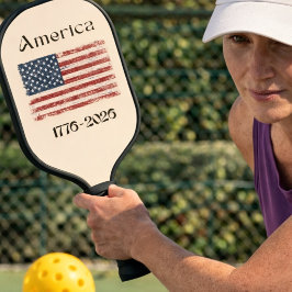 アメリカ国旗 1776-2026 アメリカ250周年 ピックルボールラケット