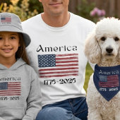 アメリカ国旗 1776-2026 アメリカ250周年 Tシャツ