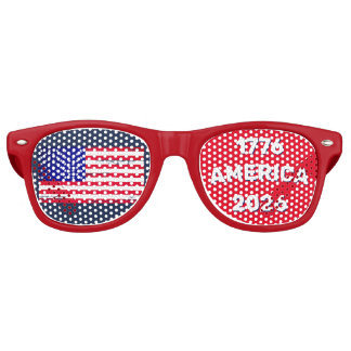 アメリカ国旗 1776 2026 レトロサングラス
