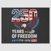 アメリカ国旗 250周年記念 アメリカ 薄葉紙 (正面)