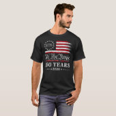 アメリカ国旗 250周年 1776 2026 We The People Tシャツ (正面フル)