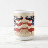 アメリカ国旗 2nd Amendment パーソナライズド コーヒーマグ コーヒーマグカップ (中央)