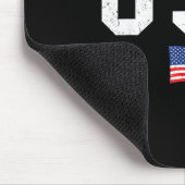 アメリカ国旗 4th of July メンズ 愛国主義者 マウスパッド (コーナー)