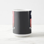 アメリカ国旗 7月4日 - 65079 コーヒーマグカップ (中央)